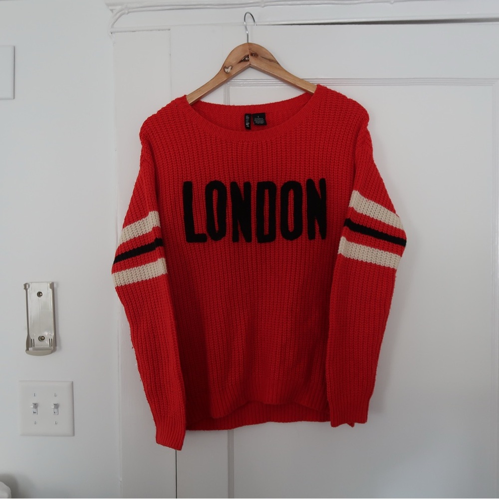 Ultra Flirt Vibrant Red Knit Sweater